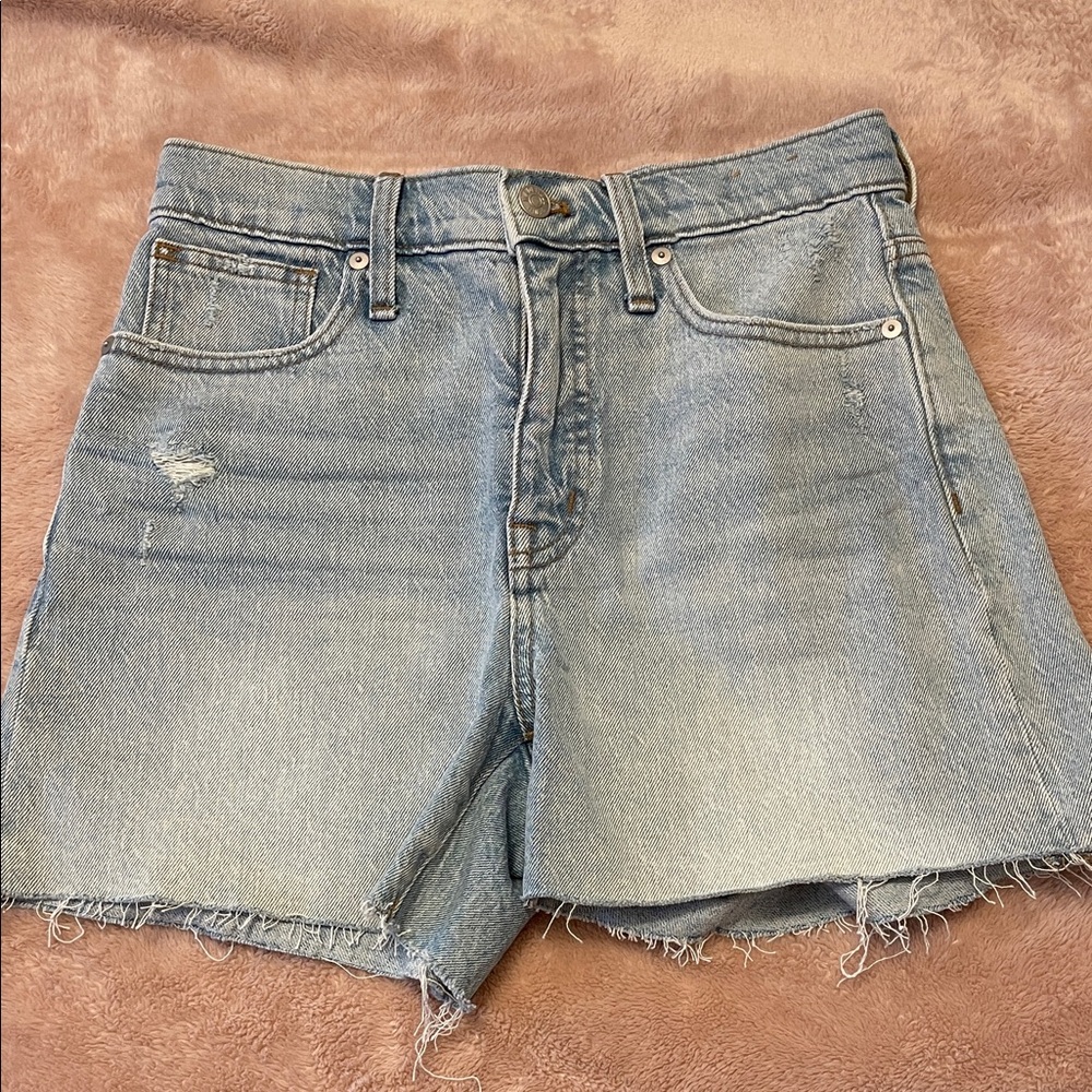 Madewell High-Rise Denim Shorts